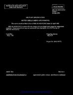 MIL MIL-M-18203 Notice 1 – Inactivation MIL MIL-M-18203 Notice 1 - Inactivation