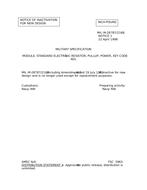 MIL MIL-M-28787/216B Notice 1 – Inactivation MIL MIL-M-28787/216B Notice 1 - Inactivation