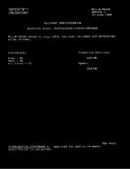 MIL MIL-M-36249 Notice 1 – Validation MIL MIL-M-36249 Notice 1 - Validation