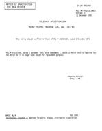MIL MIL-M-45151C Notice 1 – Inactivation MIL MIL-M-45151C Notice 1 - Inactivation