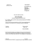 MIL MIL-M-45423C Notice 3 - Cancellation