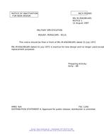 MIL MIL-M-45628E Notice 1 - Inactivation
