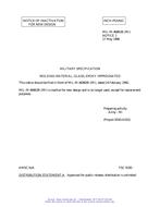 MIL MIL-M-46862B Notice 1 – Inactivation MIL MIL-M-46862B Notice 1 - Inactivation