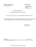 MIL MIL-M-46960D Notice 4 - Inactivation