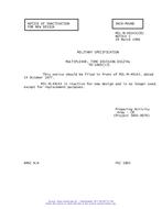 MIL MIL-M-49143 Notice 2 - Inactivation