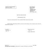 MIL MIL-M-5793A Notice 2 - Inactivation