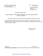 MIL MIL-M-63283A Notice 2 - Inactivation