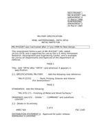 MIL MIL-M-63287 Amendment 4