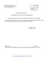 MIL MIL-M-63323A Notice 1 - Inactivation