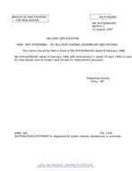 MIL MIL-M-63456A Notice 1 – Inactivation MIL MIL-M-63456A Notice 1 - Inactivation