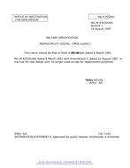 MIL MIL-M-63530 Notice 1 - Inactivation