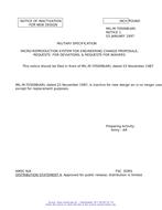 MIL MIL-M-70500B Notice 1 - Inactivation