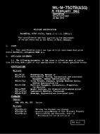 MIL MIL-M-7507B MIL MIL-M-7507B