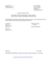 MIL MIL-M-80263A Notice 1 - Cancellation