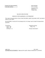 MIL MIL-M-81385A Notice 2 – Inactivation MIL MIL-M-81385A Notice 2 - Inactivation
