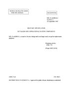 MIL MIL-N-44280 Notice 1 – Inactivation MIL MIL-N-44280 Notice 1 - Inactivation