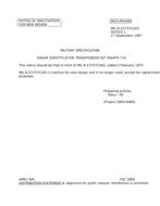 MIL MIL-R-23757C Notice 1 - Inactivation