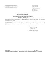 MIL MIL-R-28819 Notice 1 – Inactivation MIL MIL-R-28819 Notice 1 - Inactivation