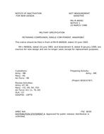 MIL MIL-R-46082B Notice 1 - Inactivation