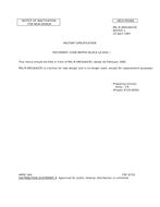 MIL MIL-R-49016A Notice 1 – Inactivation MIL MIL-R-49016A Notice 1 - Inactivation