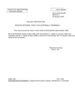 MIL MIL-R-63322A Notice 2 - Inactivation