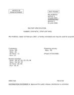 MIL MIL-R-6855/2 Notice 3 - Reactivation