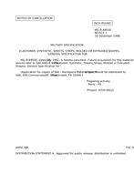 MIL MIL-R-6855E Notice 1 – Cancellation MIL MIL-R-6855E Notice 1 - Cancellation