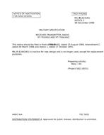 MIL MIL-R-81443 Notice 2 - Inactivation
