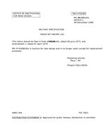 MIL MIL-R-81686 Notice 1 - Inactivation