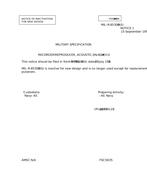 MIL MIL-R-85308 Notice 1 – Inactivation MIL MIL-R-85308 Notice 1 - Inactivation