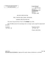 MIL MIL-R-9126A Notice 2 – Inactivation MIL MIL-R-9126A Notice 2 - Inactivation