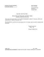 MIL MIL-R-9345 Notice 1 - Inactivation