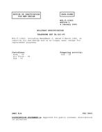 MIL MIL-T-13460 Notice 2 - Inactivation