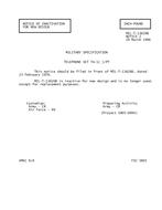 MIL MIL-T-13626B Notice 2 – Inactivation MIL MIL-T-13626B Notice 2 - Inactivation