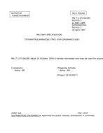 MIL MIL-T-13723A Notice 3 – Reactivation MIL MIL-T-13723A Notice 3 - Reactivation