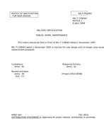 MIL MIL-T-13906H Notice 1 - Inactivation
