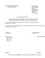 MIL MIL-T-17479G Notice 3 - Inactivation