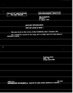 MIL MIL-T-21669 Notice 1 – Inactivation MIL MIL-T-21669 Notice 1 - Inactivation