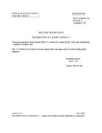 MIL MIL-T-23449A Notice 1 - Inactivation