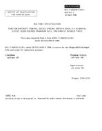 MIL MIL-T-26025E Notice 1 - Inactivation