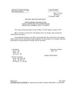 MIL MIL-T-27/145 Notice 2 - Inactivation