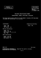 MIL MIL-T-27/153A Notice 1 – Validation MIL MIL-T-27/153A Notice 1 - Validation