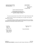 MIL MIL-T-27/171C Notice 2 - Inactivation