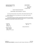 MIL MIL-T-27/5A Notice 2 – Inactivation MIL MIL-T-27/5A Notice 2 - Inactivation