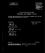 MIL MIL-T-27/6A Notice 2 – Validation MIL MIL-T-27/6A Notice 2 - Validation