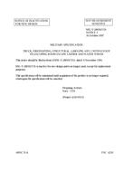 MIL MIL-T-28691 Notice 1 - Inactivation