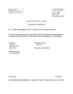 MIL MIL-T-3901E Notice 1 – Cancellation MIL MIL-T-3901E Notice 1 - Cancellation