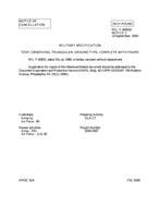 MIL MIL-T-40001E Notice 1 - Cancellation