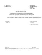 MIL MIL-T-45329B Notice 1 - Cancellation
