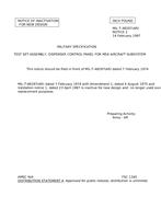 MIL MIL-T-48297 Notice 2 - Inactivation